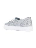 glitter slip-on sneakers