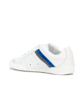 stripe panel lace-up sneakers