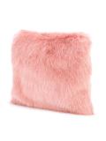 faux fur clutch 