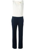 V-neck sleeveless jumpsuit