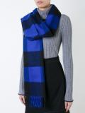 'Tartan Stoles Block Check' scarf