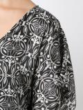 long printed beach dress