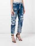 ripped Boyfriend jeans