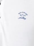 logo print polo shirt