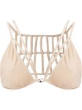 triangle strappy bra