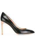 stack heel stilettos