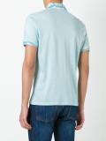 printed collar polo shirt 