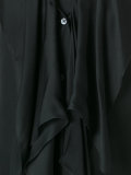 ruffled sheer blouse