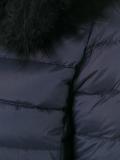 padded hooded coat