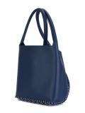 twist handle studded tote