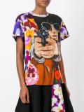 illustration print T-shirt