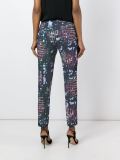 abstract print trousers 