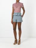 bow detail shorts