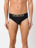 pack of three logo waistband briefs