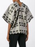 v-neck blouse 