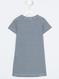 striped T-shirt dress