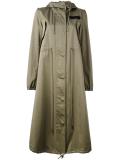military raincoat