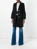 oversized button coat