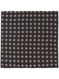 geometric print scarf