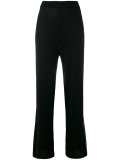 contrast trim knitted pyjama trousers