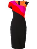 colour block pencil dress