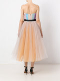 full skirt strapless dress