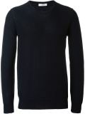 ribbed woven jumper