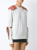 panel sweatshirt