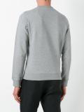 logo embroidered sweatshirt
