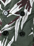 leaf pattern blazer