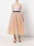 full skirt strapless dress