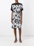 floral print shift dress