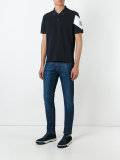 logo print polo shirt 
