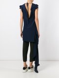 asymmetric draped top