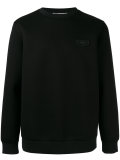 logo plaque sweatshirt