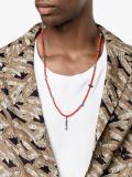 beaded arrow pendant necklace