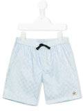 logo print swim shorts 