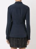 longsleeved lace up shirt
