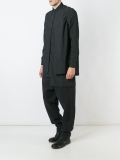pinstriped loose fit trousers
