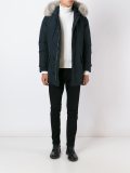 'Polar'皮毛滚边派克大衣