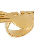 'Melina' winged mask ring