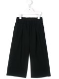 cropped wide leg trousers