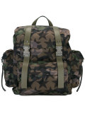 camouflage print backpack