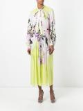 floral print longsleeved dress