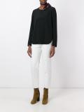 scalloped blouse