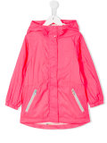 zipped rain jacket 
