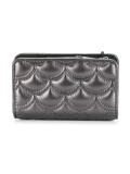 matelassé compact wallet