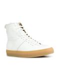 lace-up hi-top sneakers