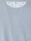 tulle insert cardigan