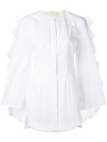 ruffle sleeved shirt 